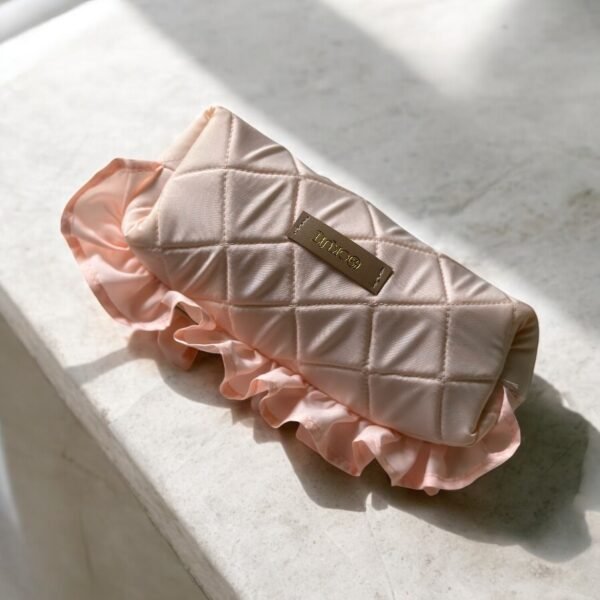 Pink Quilted Small Pouch